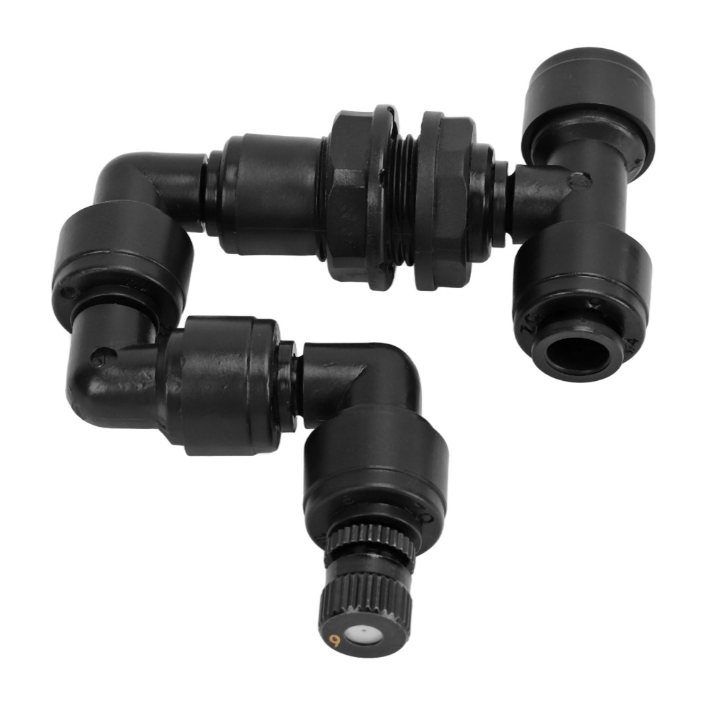 Misting Nozzle Reptile - PP Reptilien-Nebler mit Einstellbarer Düse, Schwarze