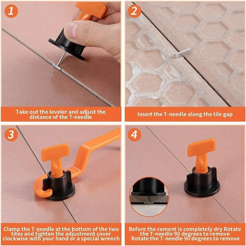 51 Stück Bodenfliesen-Nivellie – Ceramic Tile Floor Bewertung und Preis