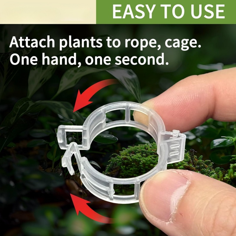 500 Stück Kunststoff-Pflanzens – Vine Climbing Plastic Bewertung und Preis