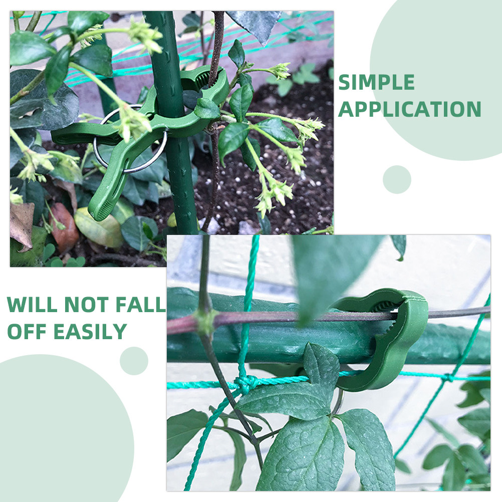 60 Stück Gartenpflanzenklammer – Vine Climbing Plastic Bewertung und Preis